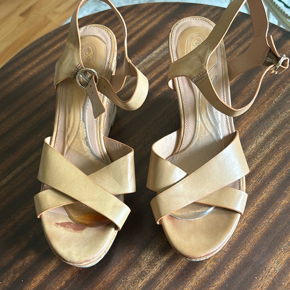 Xappeal Kara Vegan Tan Strappy Sandals